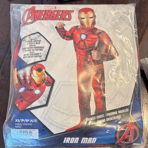 Marvel Iron Man Kids Costume XS 4/5
